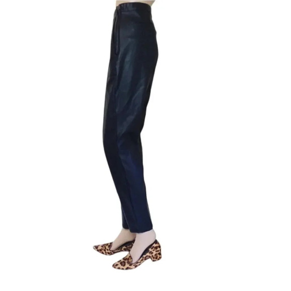 BLANKNYC Carbon Vegan Leather Black Pant Leggings - Picture 3 of 8